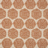 Schumacher Gilded Star Block Print Cinnamon Fabric