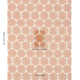 Schumacher Gilded Star Block Print Cinnamon Fabric