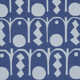 Schumacher Downtown Blues Fabric