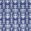 Schumacher Fountain Grass Blues Fabric