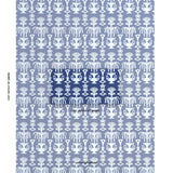 Schumacher Fountain Grass Blues Fabric
