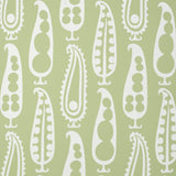 Schumacher Paisley Peas Green Wallpaper
