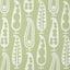 Schumacher Paisley Peas Green Wallpaper