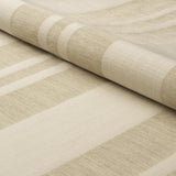 Schumacher Simon Wool Linen Stripe Natural Fabric