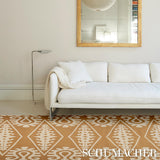 Schumacher Seema Indoor/Outdoor Ochre 12' x 9' Rug