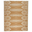 Schumacher Ochre 9' x 12' Seema Indoor/Outdoor Rug