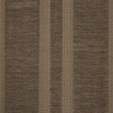 Schumacher Simon Wool Linen Stripe Brown Fabric