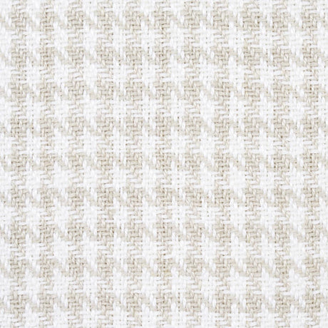 Schumacher Lotti Linen Houndstooth Grey Fabric
