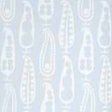 Schumacher Paisley Peas Sky Wallpaper