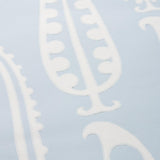 Schumacher Paisley Peas Sky Wallpaper