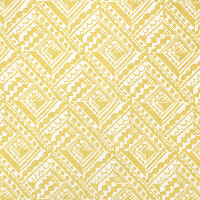 Schumacher Topsy Turvy Citron Fabric