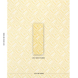 Schumacher Topsy Turvy Citron Fabric