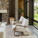 Schumacher Sand 10' x 8' Ankara Hand-Knotted Wool Rug