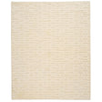 Schumacher Ivory 14' x 10' Abstract Ikat Rug