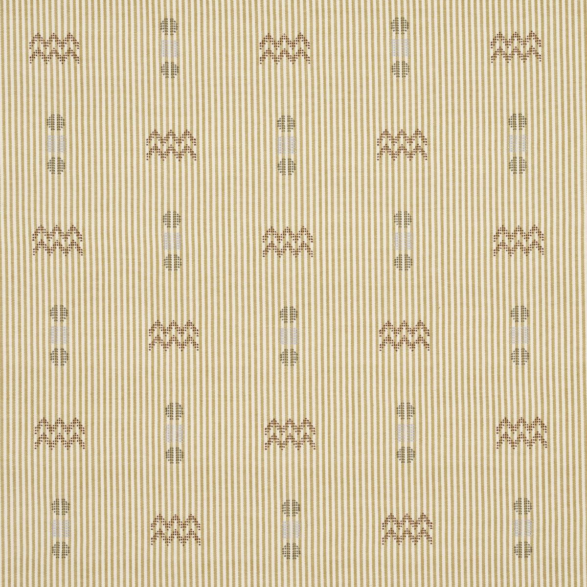 Schumacher Ribbon Wheat Fabric