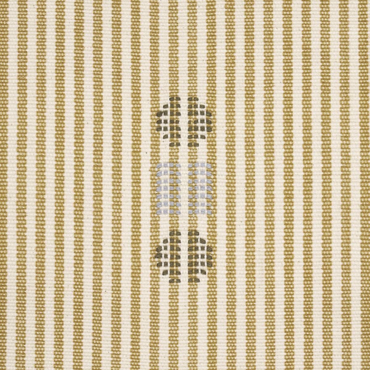 Schumacher Ribbon Wheat Fabric