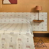 Schumacher Ribbon Wheat Fabric