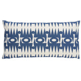 Schumacher Navy 24" x 12" Ra Pillow