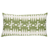 Schumacher Green 24" x 12" Ra Pillow