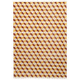 Schumacher Yellow & Red 4' x 6' Pompeii Hand-Knotted Rug