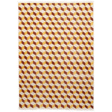 Schumacher Yellow & Red 4' x 6' Pompeii Hand-Knotted Rug