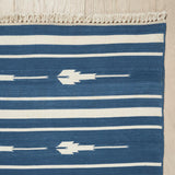 Schumacher Indigo 10' x 8' Narragansett Rug