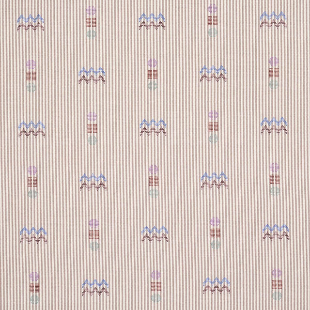 Schumacher Ribbon Fiesta Fabric
