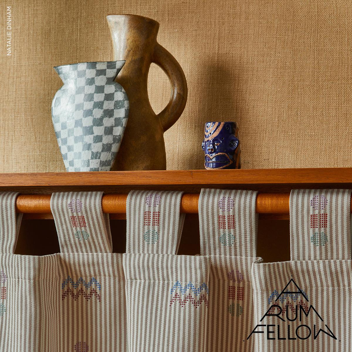 Schumacher Ribbon Fiesta Fabric