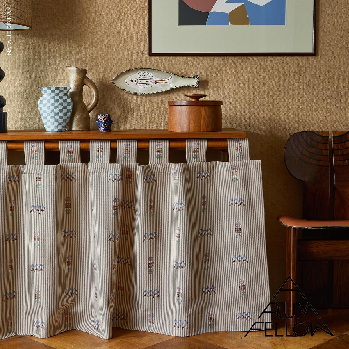 Schumacher Ribbon Fiesta Fabric