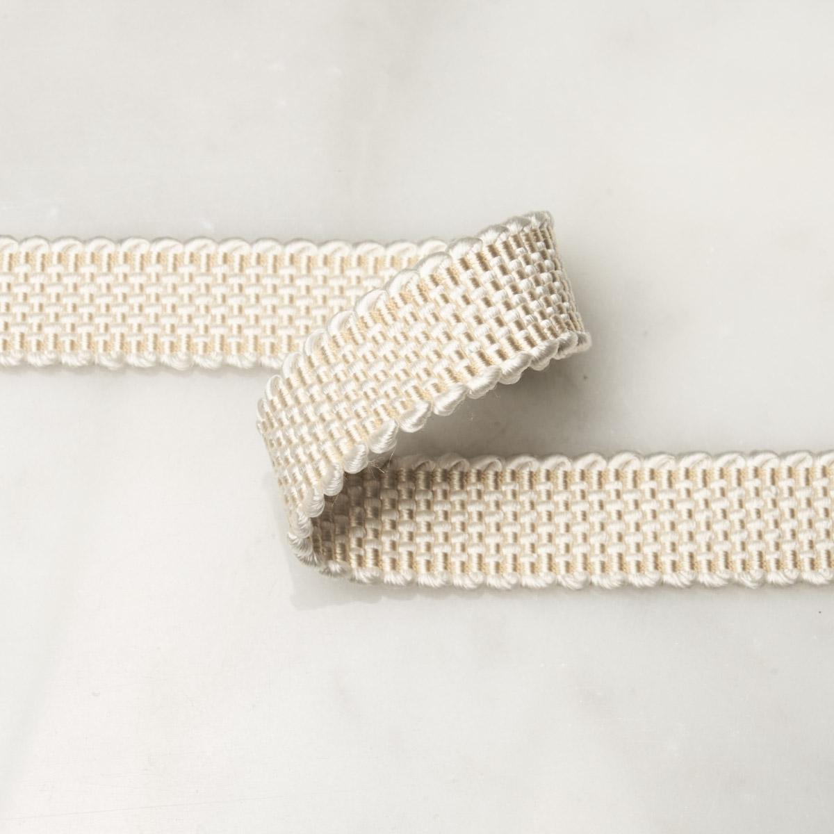 Schumacher Ivory Frances Silk Gimp