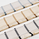 Schumacher Black And White Frances Silk Fringe