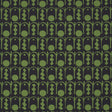 Schumacher Downtown Green And Black Fabric
