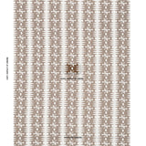 Schumacher Ra Brown Fabric