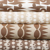 Schumacher Ra Brown Fabric