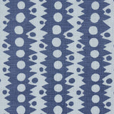 Schumacher Trickledown Blues Fabric