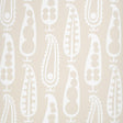 Schumacher Paisley Peas Natural Wallpaper