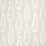 Schumacher Paisley Peas Natural Wallpaper