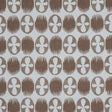 Schumacher Lunaria Brown On Sky Fabric