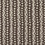 Schumacher Trickledown Brown On Natural Fabric