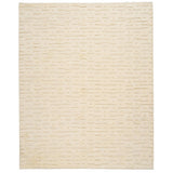 Schumacher Ivory 12' x 9' Abstract Ikat Rug