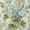 Lee Jofa Hollyhock Hdb Blue/Leaf Fabric