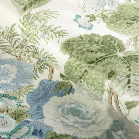 Lee Jofa HOLLYHOCK HDB BLUE/LEAF Fabric