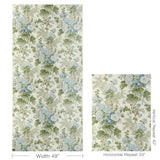 Lee Jofa HOLLYHOCK HDB BLUE/LEAF Fabric