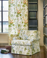 Lee Jofa HOLLYHOCK HDB BLUE/LEAF Fabric