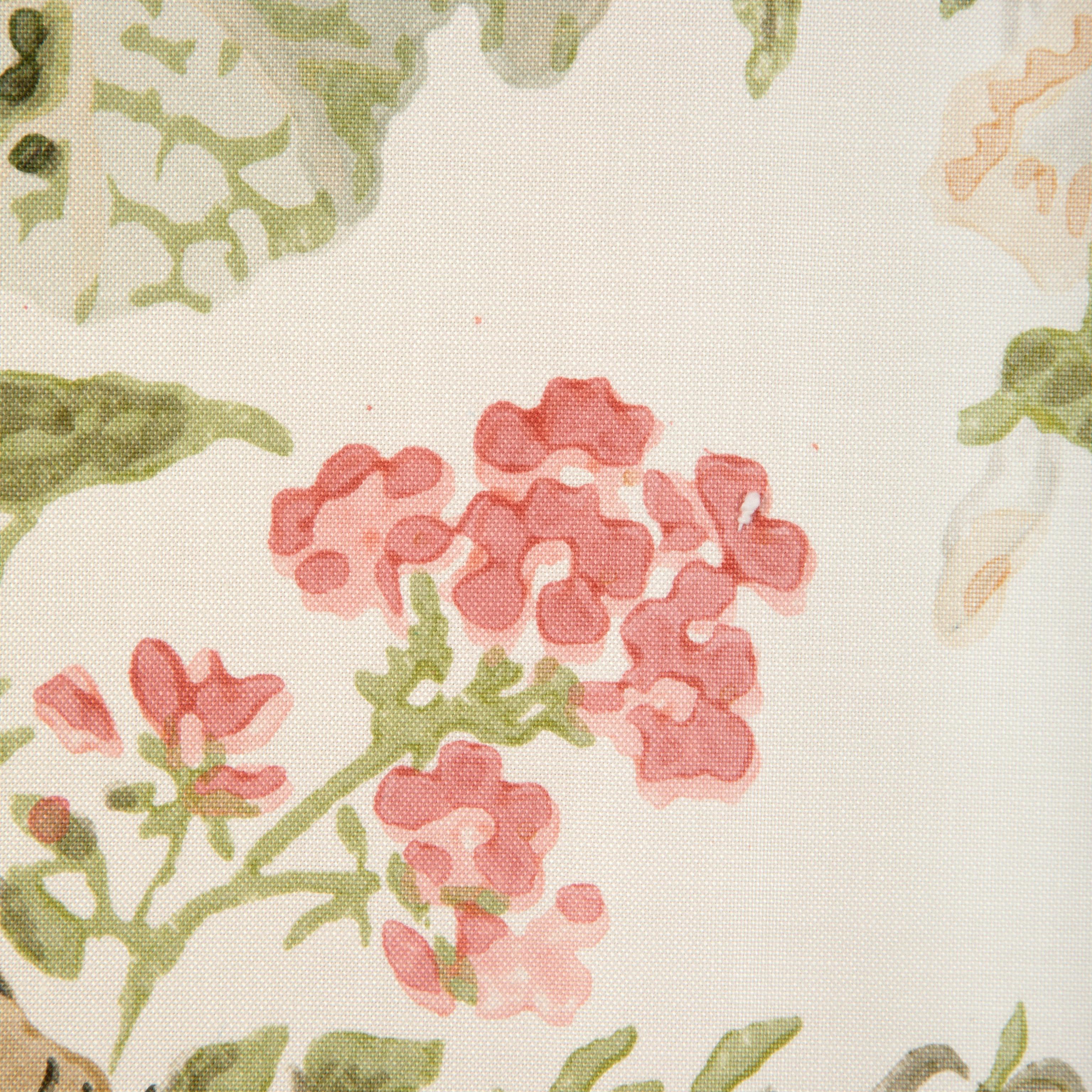 Lee Jofa Hollyhock Hdb Apricot/Moss Fabric – DecoratorsBest