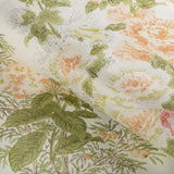 Lee Jofa HOLLYHOCK HDB APRICOT/MOSS Fabric