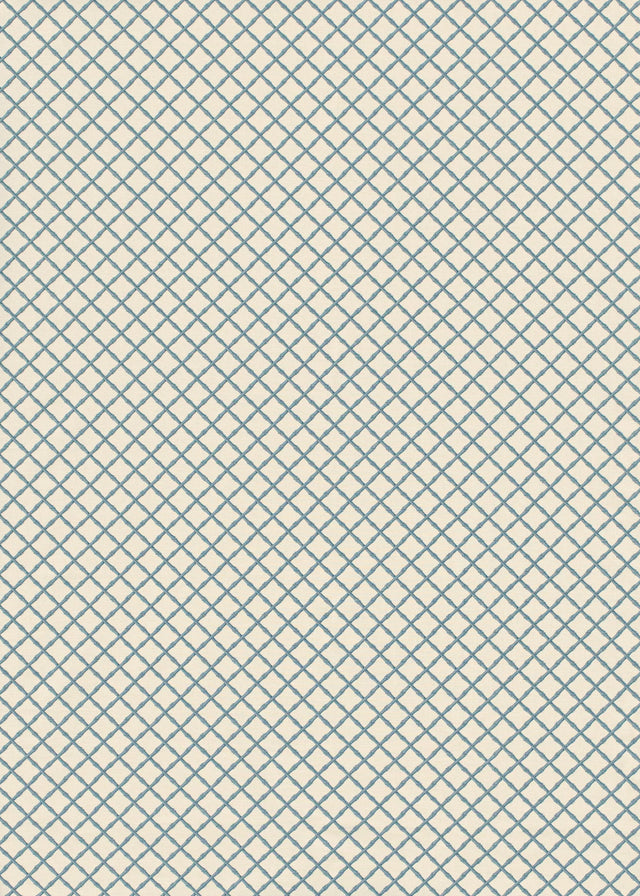 Lee Jofa BAMBOO TRELLIS BLUE Fabric