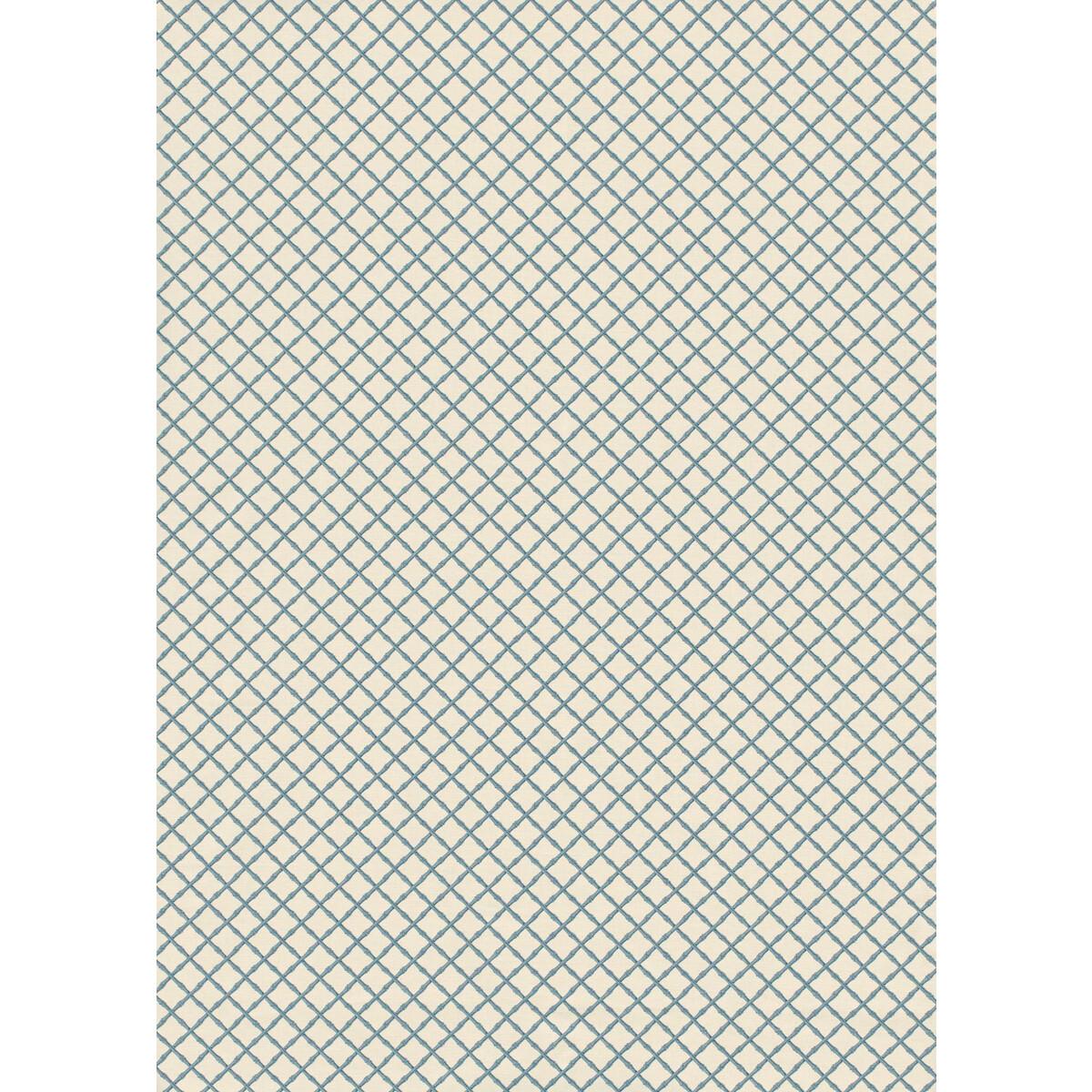 Lee Jofa BAMBOO TRELLIS BLUE Fabric