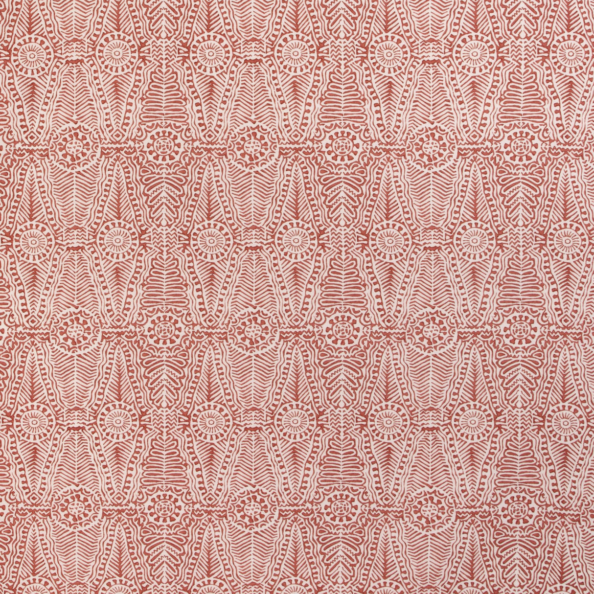 Lee Jofa DRAYTON PRINT RUST Fabric