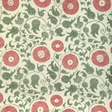 Lee Jofa ELDORA PRINT LEAF/ROSE Fabric